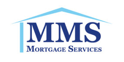 Logo depicting a home with the words "MMS Mortgage Services" underneath.